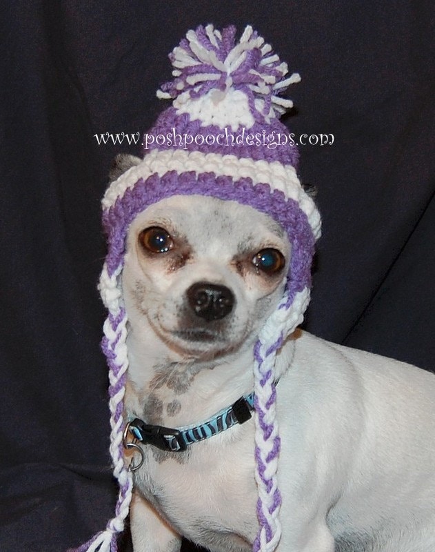 Instant Download Crochet Pattern Earflap Dog Hat Small Dog Etsy