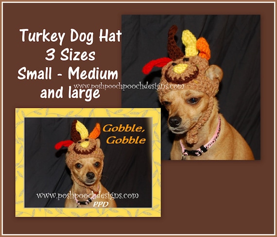 turkey dog hat