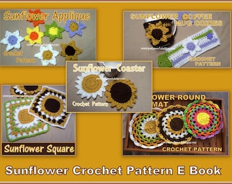 Sunflower Crochet Pattern E Book