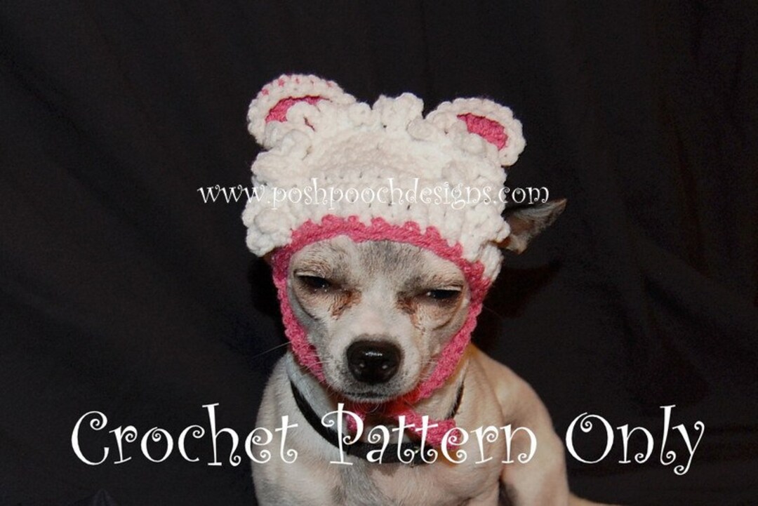 Instant Download Crochet Pattern Lamb Dog Costume Small Etsy