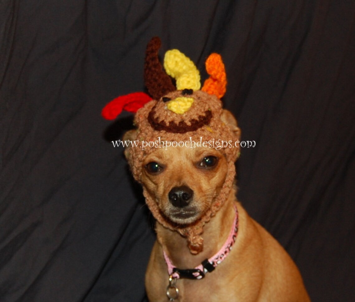 Turkey Dog hat Turkey Dog beanie Small Dog 215 lbs Etsy