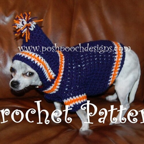 Instant Download Crochet Pattern Christmas Sweater Dog Dress Etsy