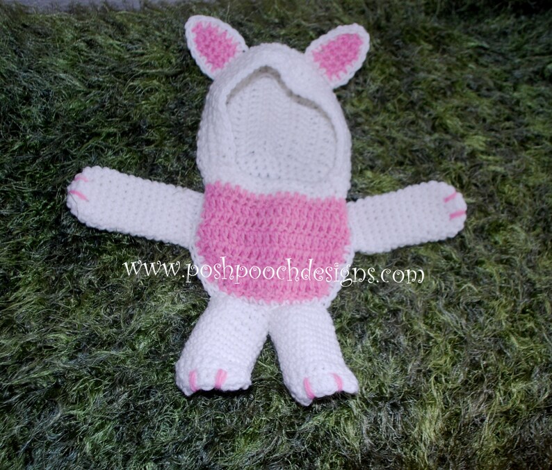 Instant Download Crochet Pattern Walking Bear Dog Costume XXS-M