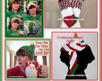 Christmas Crochet Pattern E Book - Instant Download PDF File