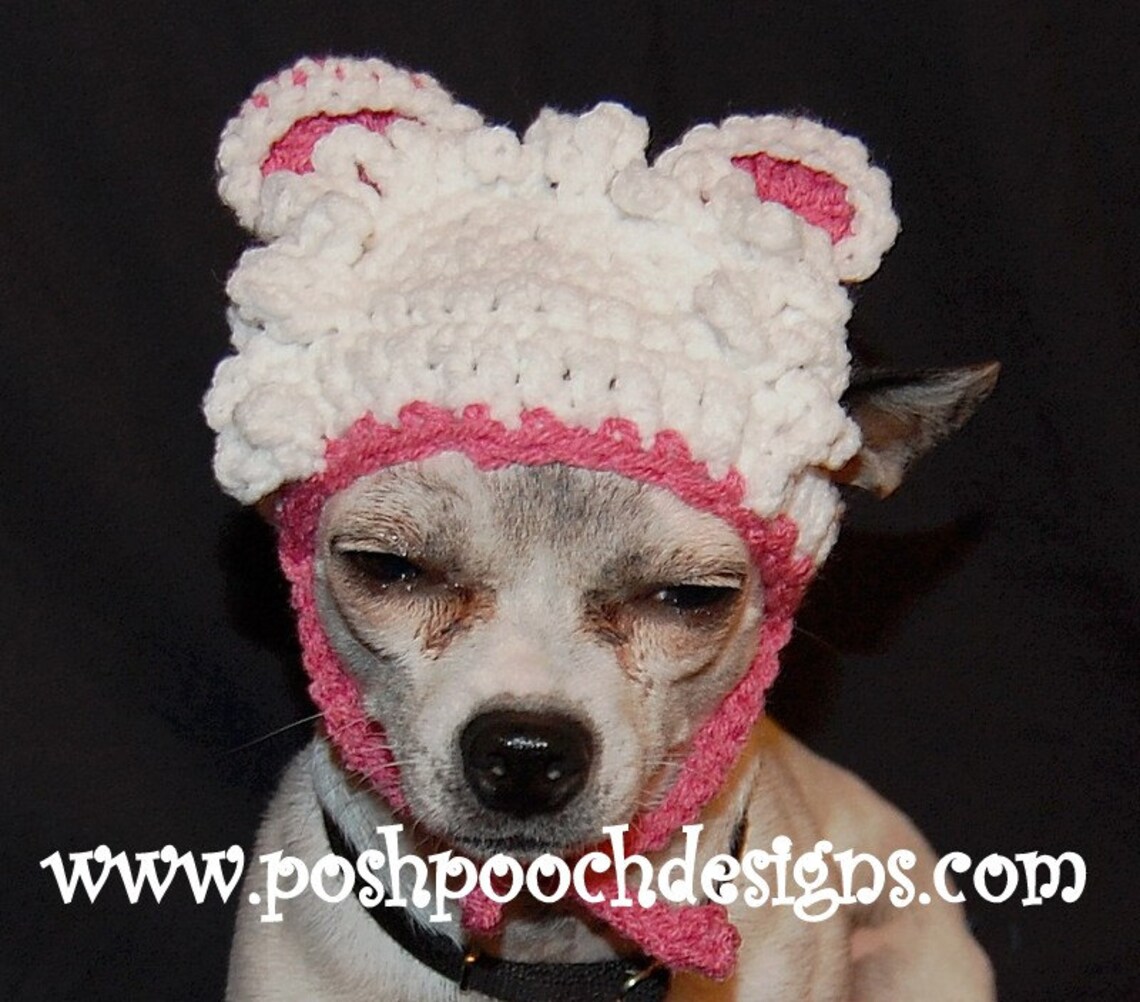 Instant Download Crochet Pattern Lamb Dog Costume Small Etsy