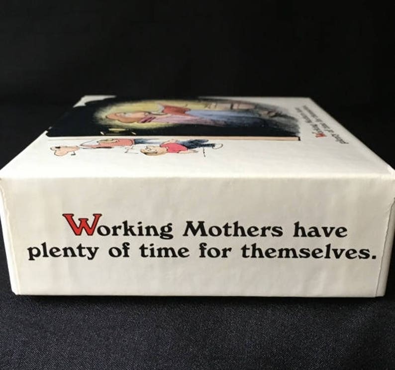 Vintage Springbok Mini Puzzle by Hallmark Working Mothers have plenty of time for themselves