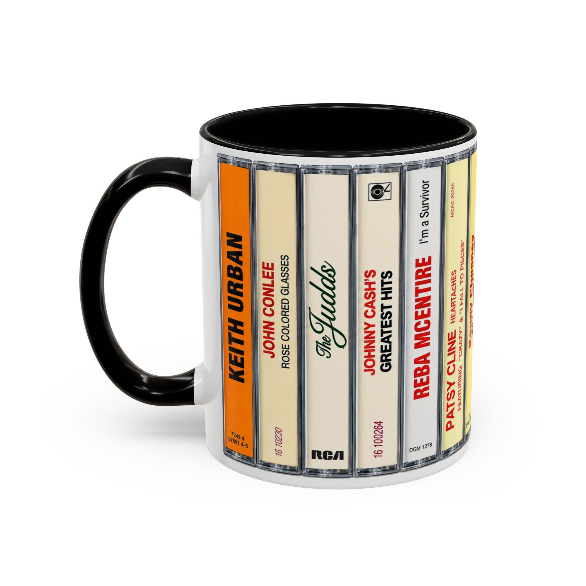 Depeche Mode Albums Cassette Collection Retro Coffee Mug – 11 Oz Ceramic, Microwave Safe