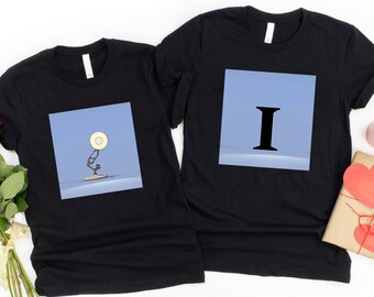 Pixar Couples Shirts - Etsy Australia