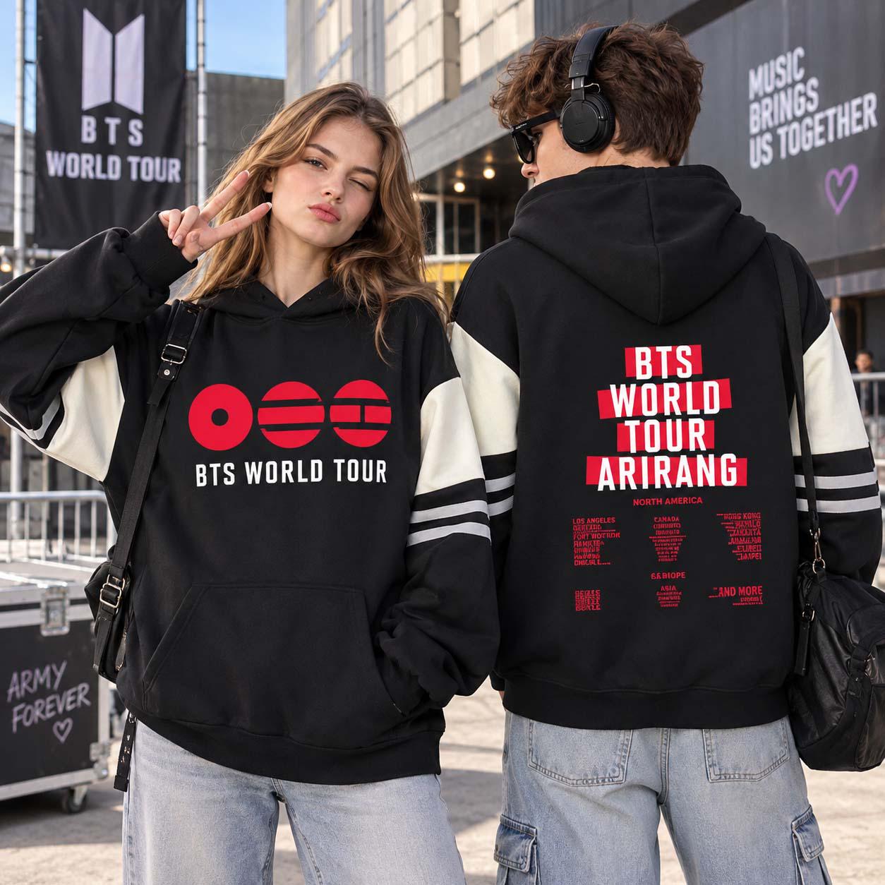 Bts Arirang Tour Hoodie - Etsy