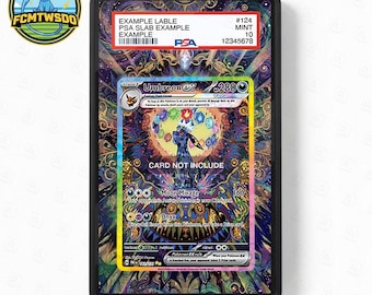 Umbreon ex #161 Extended Art Graded Magnetic Display Case