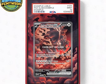 Bloodmoon Ursaluna ex 168/131 Extended Art Graded Magnetic Display Case