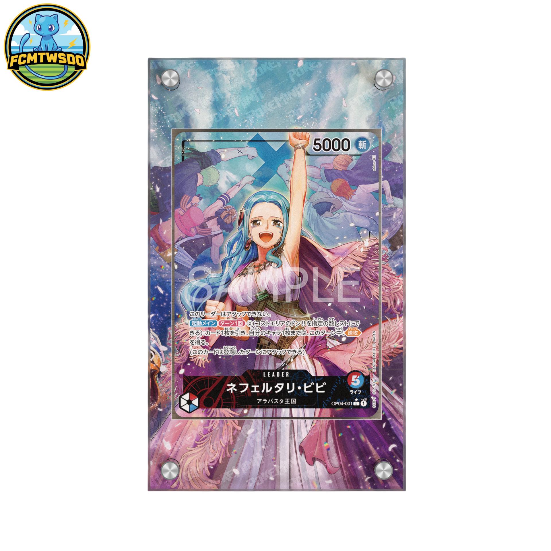 Nefertari Vivi OP04-001 One Piece Extended Art Graded Magnetic