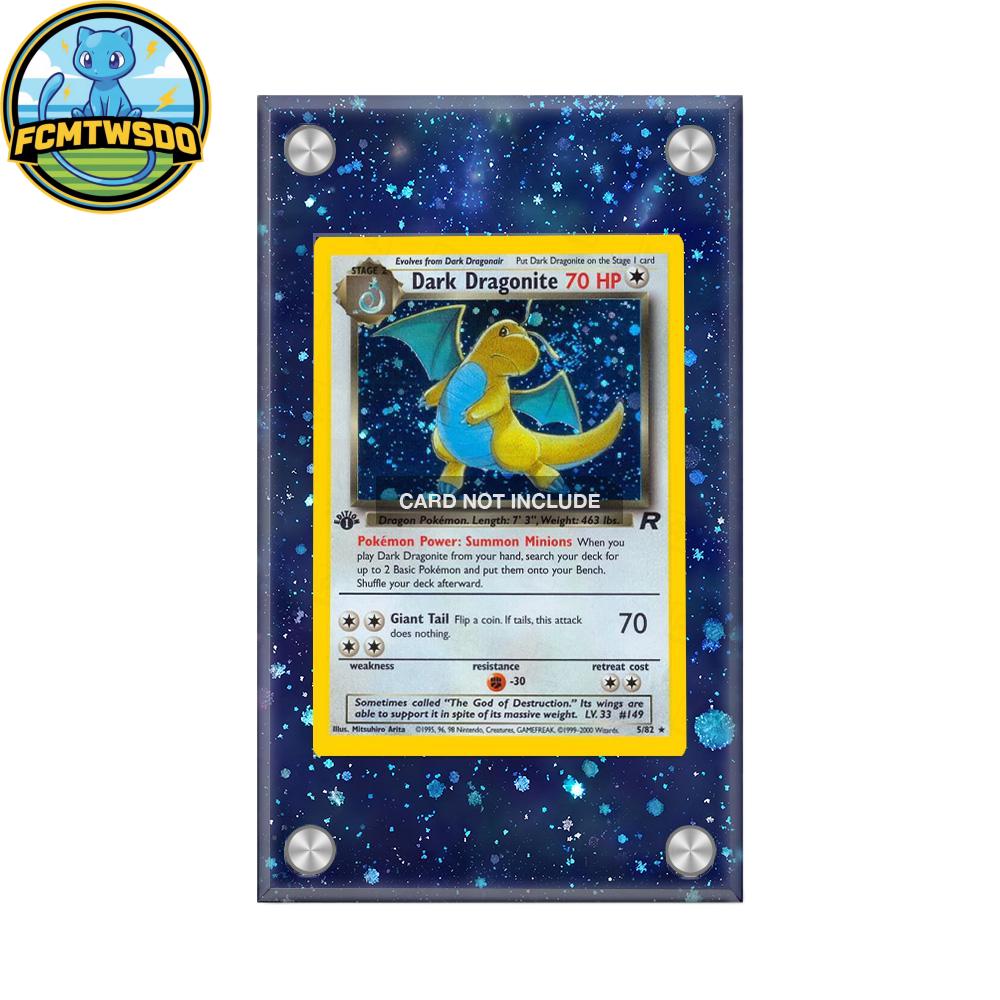 Pokemon Graded Dark Dragonite 5/82 Pokémon TCG Extended Art Graded