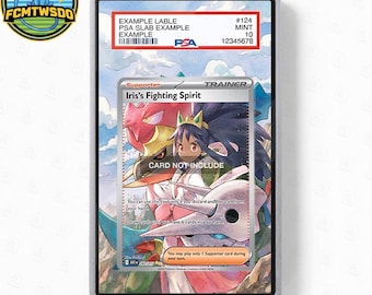 Iris's Fighting Spirit 292-217 Extended Art Graded Magnetic Display Case