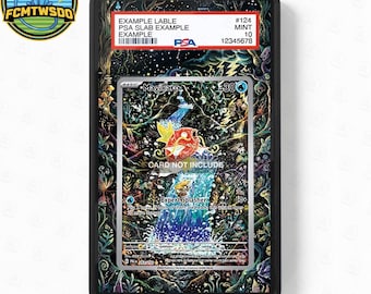 Magikarp 203-193 IR Paldea Evolved  Extended Art Graded Display Magnetic Stand Case