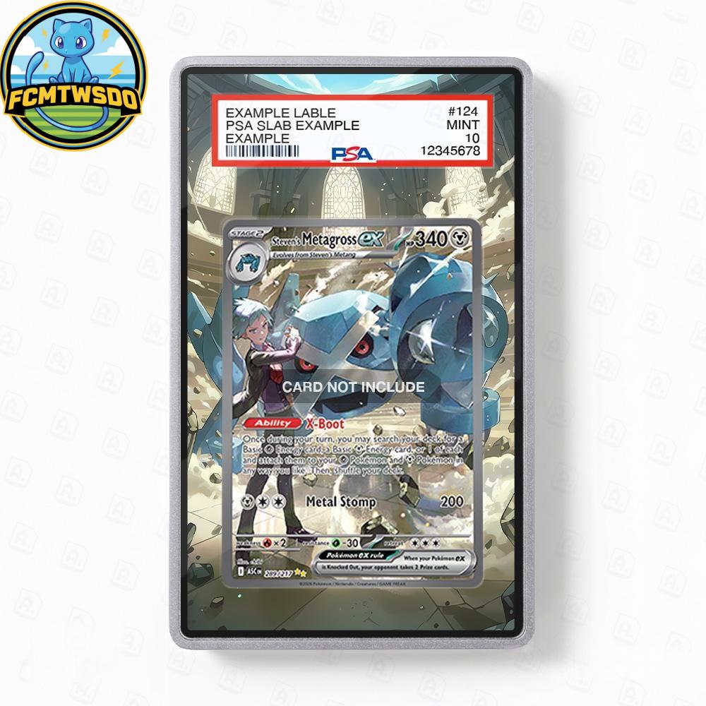 Metagross Card - Etsy Metagross Card - Etsy
