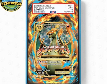 M Charizard-EX 101-108 Extended Art Graded Magnetic Display Case