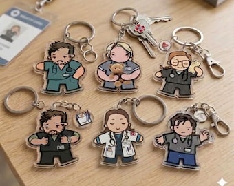 The Pitt Keychain, Trending Keychain