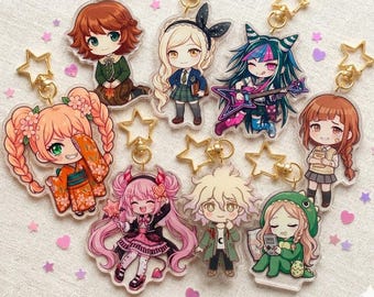 DANGANRONPA Inspired  Keychains