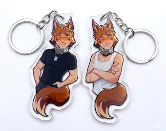 Acrylic Keychain - YKMET - Ren Keychain, Trending Keychain.
