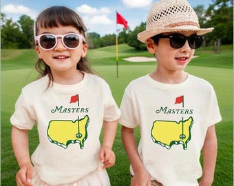 Masters Golf Legend Shirt, Augusta National Tournament Toddler Tee, Champion Golfer Youth Shirt,Golf Fan Classic Apparel, Spring Golf Gift