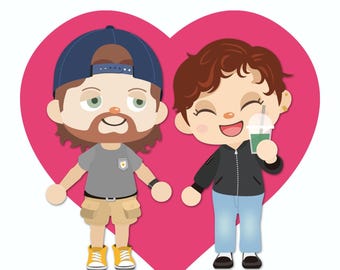 Custom ACNH Portrait Drawing | Couple, Pet, Family, Illustration | Digital, Print with Frame, Pop-up Framed