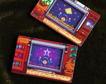 Imán para nevera de Stardew Valley con diseño de la serie Fortune / Imán artesanal con forma de adivino y agitador de líquidos / Regalo de merchandising de Stardew Valley para fans