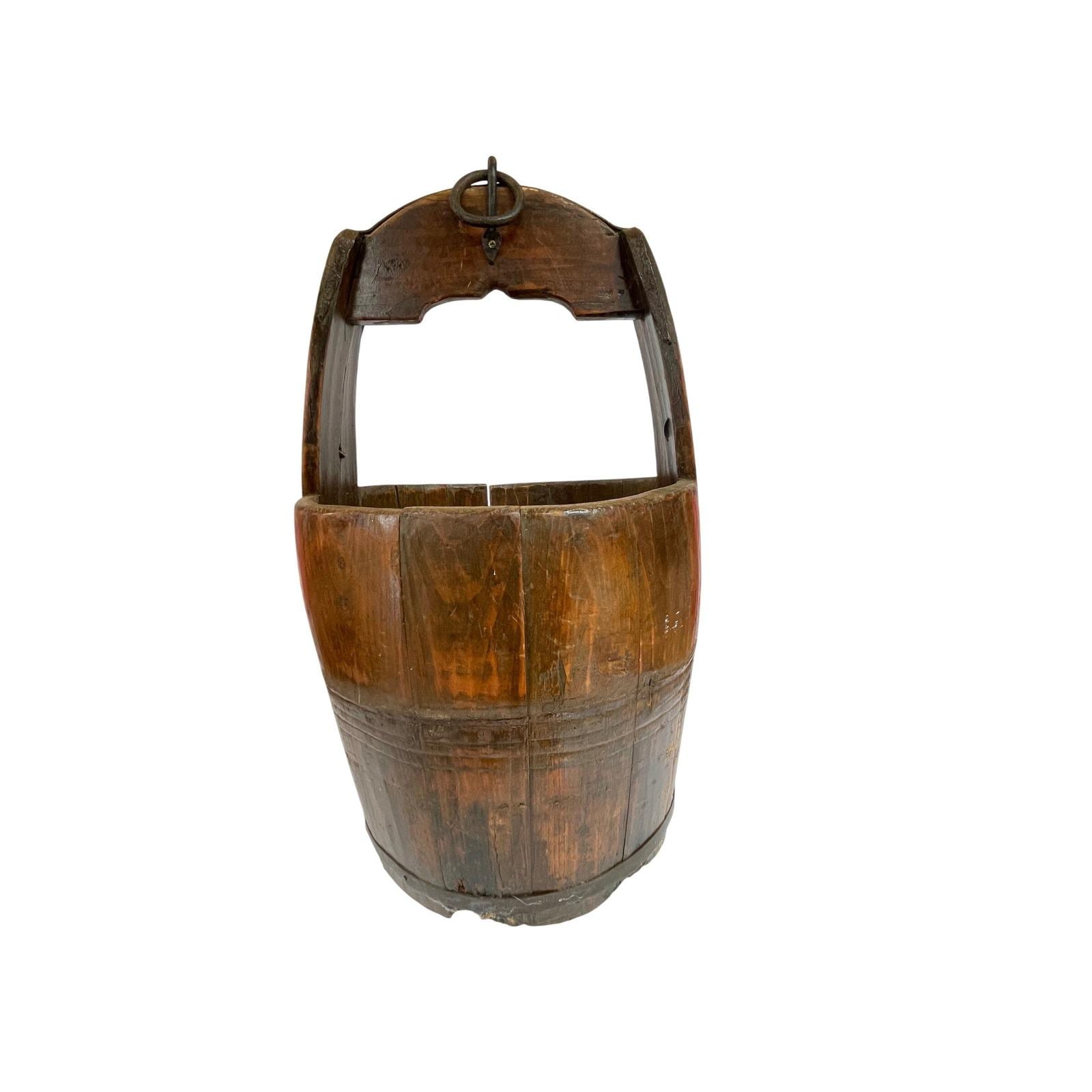 Antique Water Well Bucket - Etsy