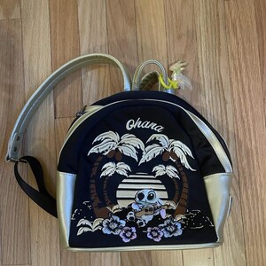 Loungefly Lilo and Stitch Mini Backpack - Etsy display picture 3