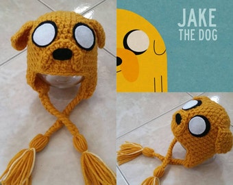 Crochet Jake The Dog Beanie/Dog