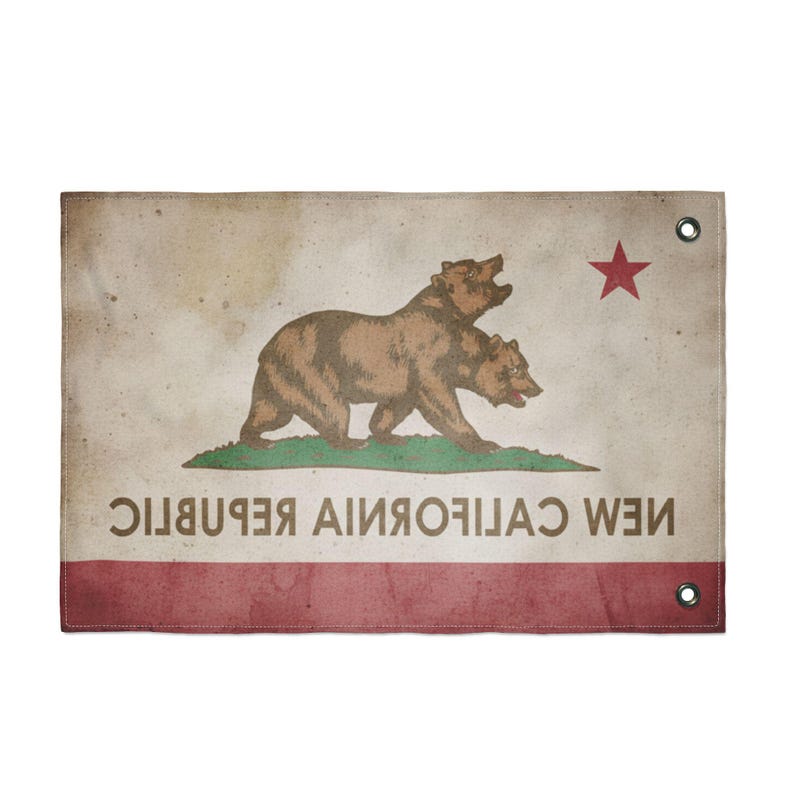 The Standard of the Republic: NCR "Bleed-Through" Outpost Flag image 2