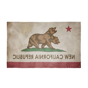 The Standard of the Republic: NCR "Bleed-Through" Outpost Flag image 8