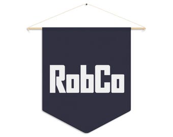 O Futuro da Automação: Bandeira Vertical da RobCo Industries