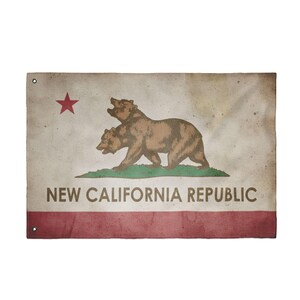 The Standard of the Republic: NCR "Bleed-Through" Outpost Flag image 5