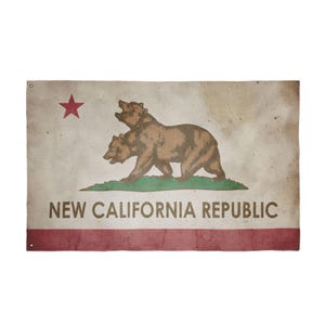 The Standard of the Republic: NCR "Bleed-Through" Outpost Flag image 7