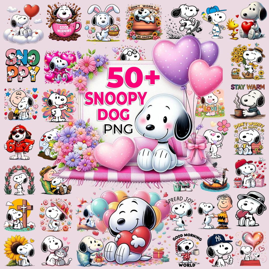 50+ Snoopy Dog Png Bundle, Snoopy Dog Balloon Png, Snoopy Dog Clipart, Cartoon Png, Funny snoopy Png, Dog Sublimation, Cartoon Style Bundle