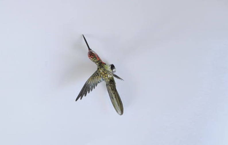 Bird Magnet Bedroom Decor Handmade Art gifts 3D Refrigerator Magnets Kitchen Decor Hummingbird Magnet Office Decor