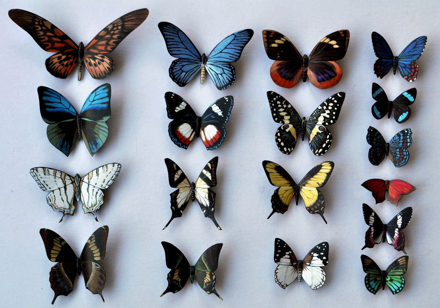 Butterfly Insect Refrigerator Set Etsy