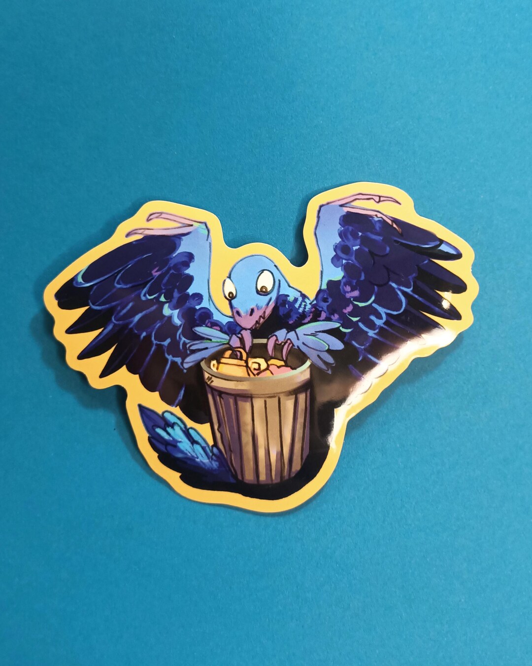 Trash Raptor Sticker - Etsy