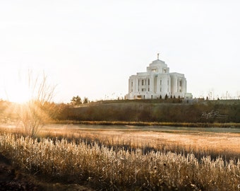 Meridian Idaho Temple-16x20