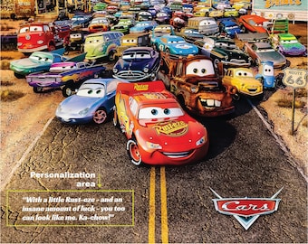 Disney Cars Poster 11x14