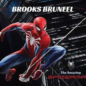 Spiderman benutzerdefinierte 11x14 Druck