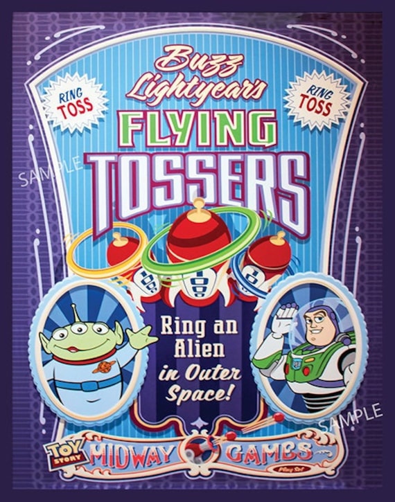 ディズニー-トイストーリー ミッドウェイマニア「フライングトッサーズ