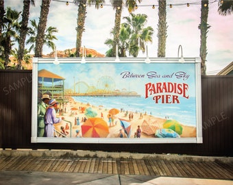 Disney-Paradise Pier "Sea and Sky" print 11x14