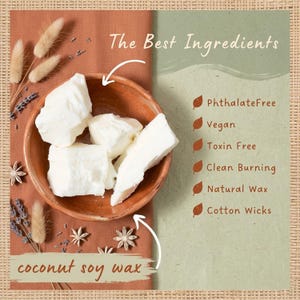 Rolig present till pilatesinstruktör, personligt pilatesljus för henne, födelsedagspresent till fitnessälskare, luktar som hundra doftande soja bild 4