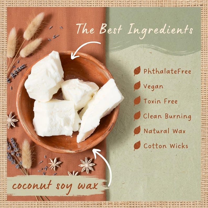 Rolig present till pilatesinstruktör, personligt pilatesljus för henne, födelsedagspresent till fitnessälskare, luktar som hundra doftande soja bild 4