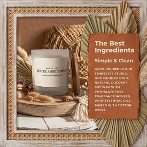 Rolig present till pilatesinstruktör, personligt pilatesljus för henne, födelsedagspresent till fitnessälskare, luktar som hundra doftande soja bild 6