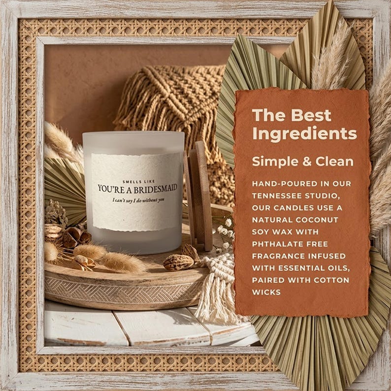 Rolig present till pilatesinstruktör, personligt pilatesljus för henne, födelsedagspresent till fitnessälskare, luktar som hundra doftande soja bild 6