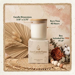 Rolig present till pilatesinstruktör, personligt pilatesljus för henne, födelsedagspresent till fitnessälskare, luktar som hundra doftande soja bild 5