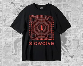 Slowdive T-Shirt - Everything is Alive Albums - Unisex Heavy Shirt